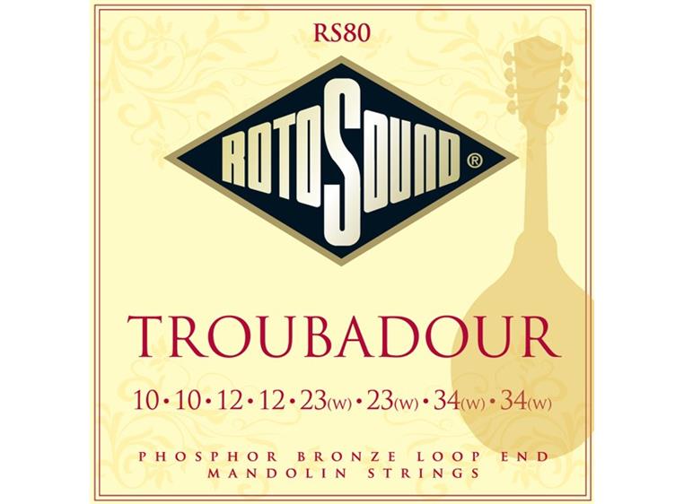 Rotosound RS-80 Troubadour Mandolin-strenger